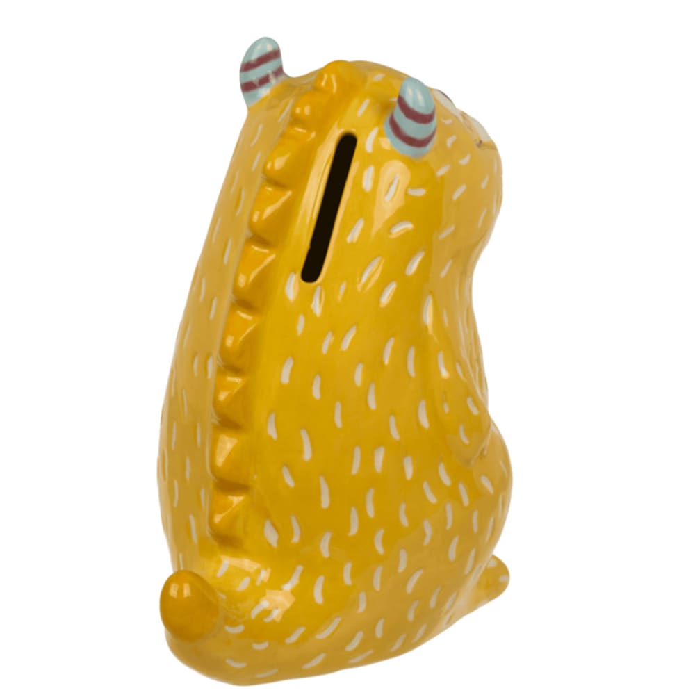 Tirelire monstre jaune — vue 4