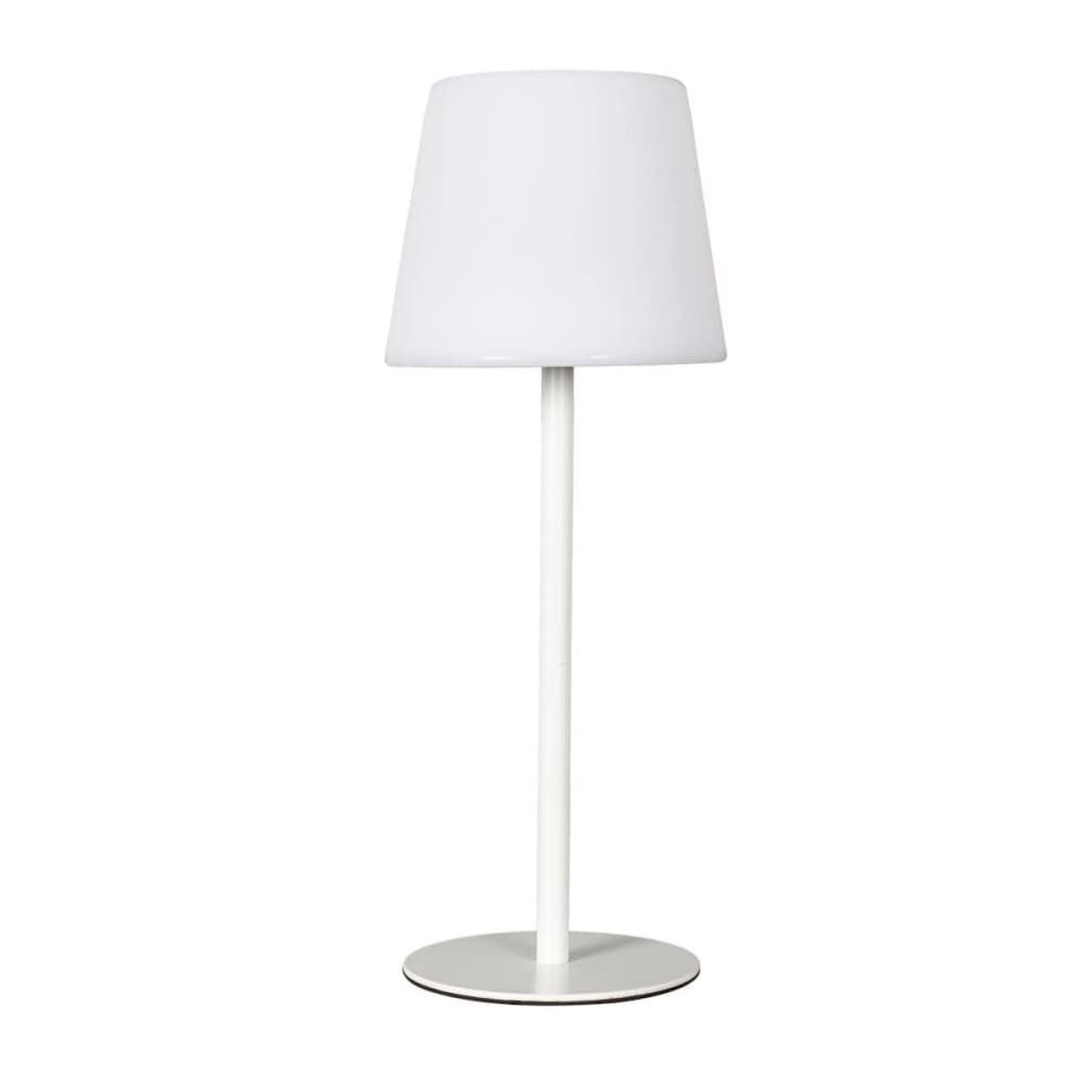 Lampe nomade d'extérieur blanc rechargeable usb avec 3 niveaux éclair Lampe nomade d'extérieur blanc rechargeable usb avec 3 niveaux éclair