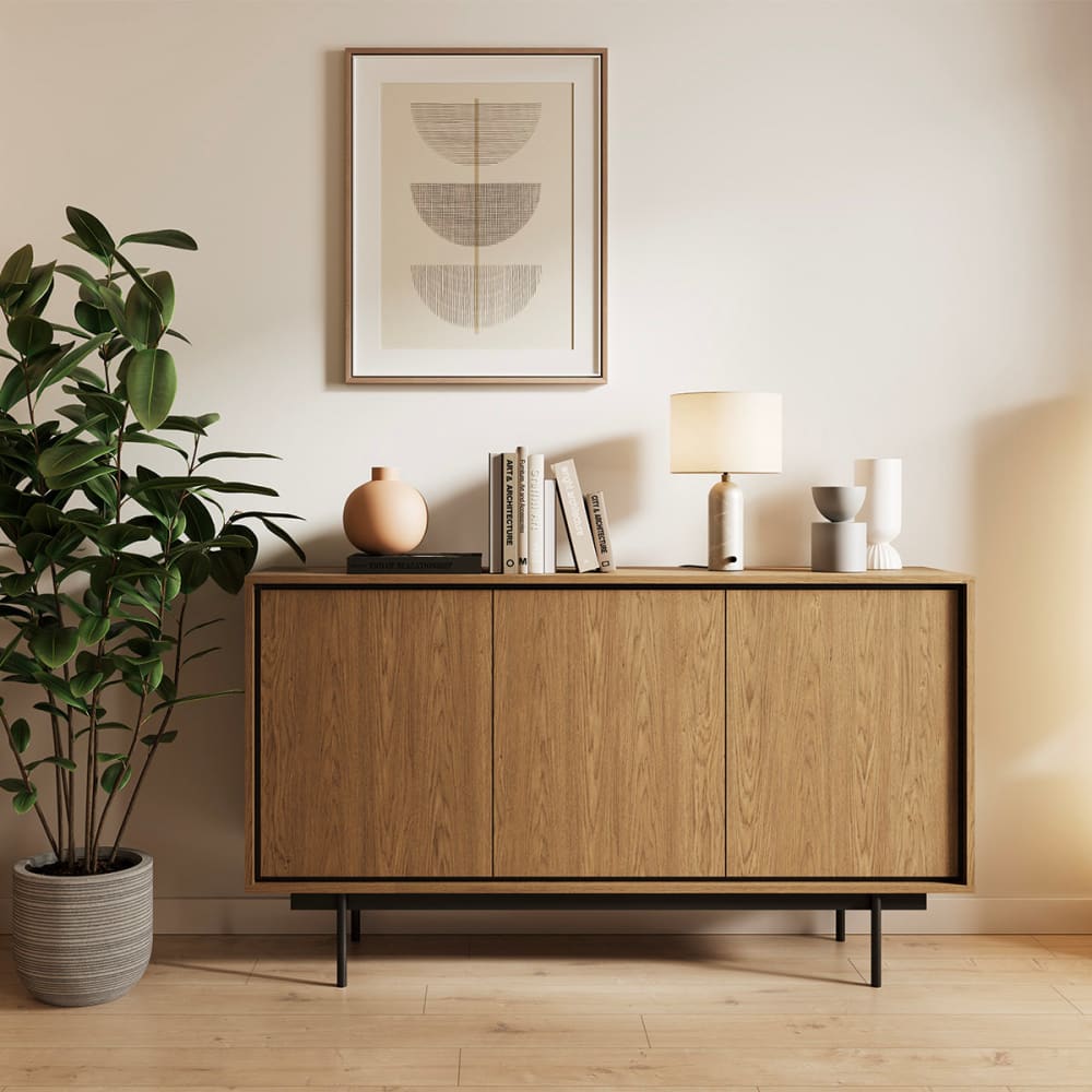 3-türiges Sideboard Laminierte Platten Holz - Maisons Du Monde
