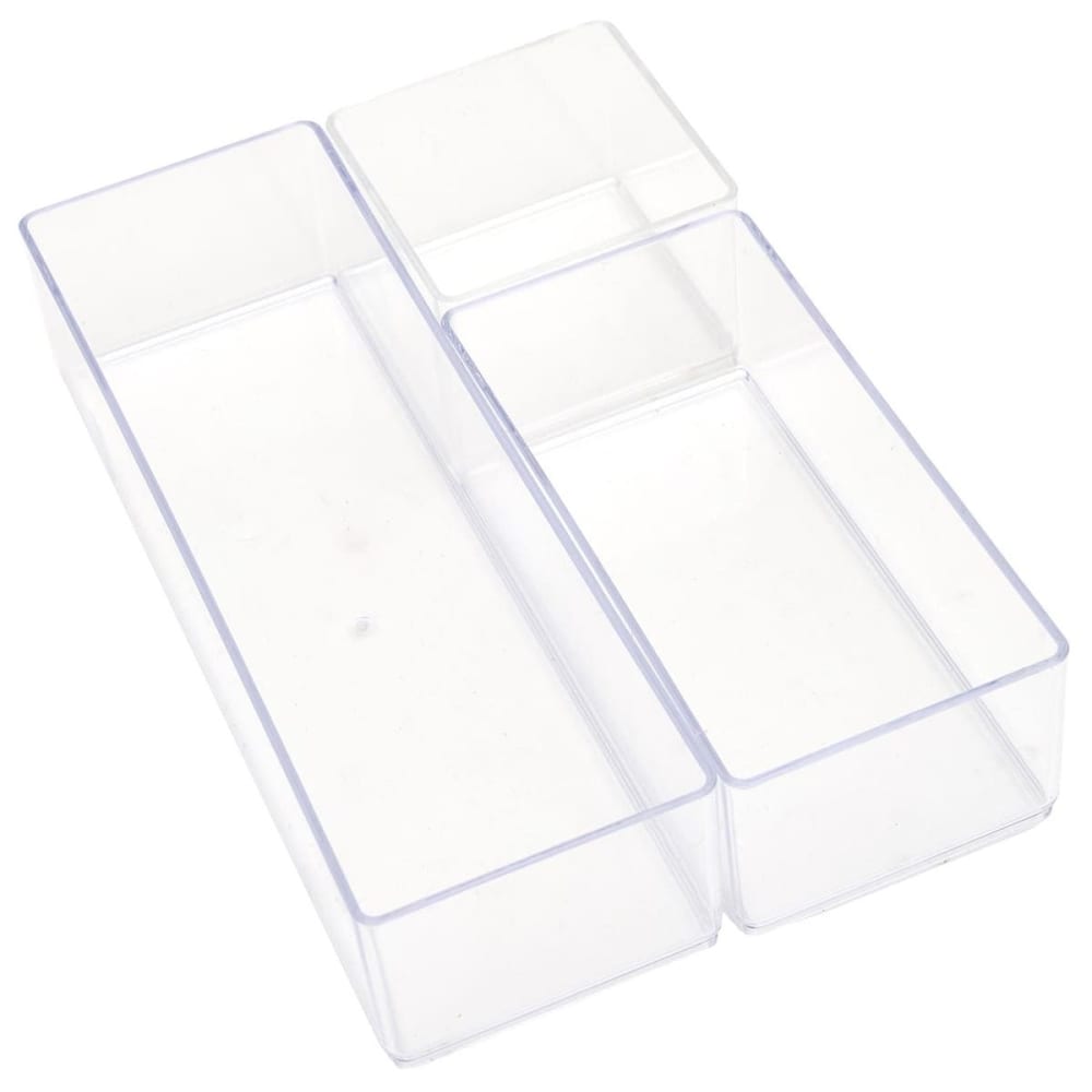 Organisateur de rangement 3 boites modulables grand modèle