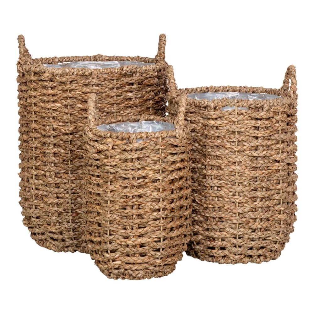 Lot de 3 cache-pots en