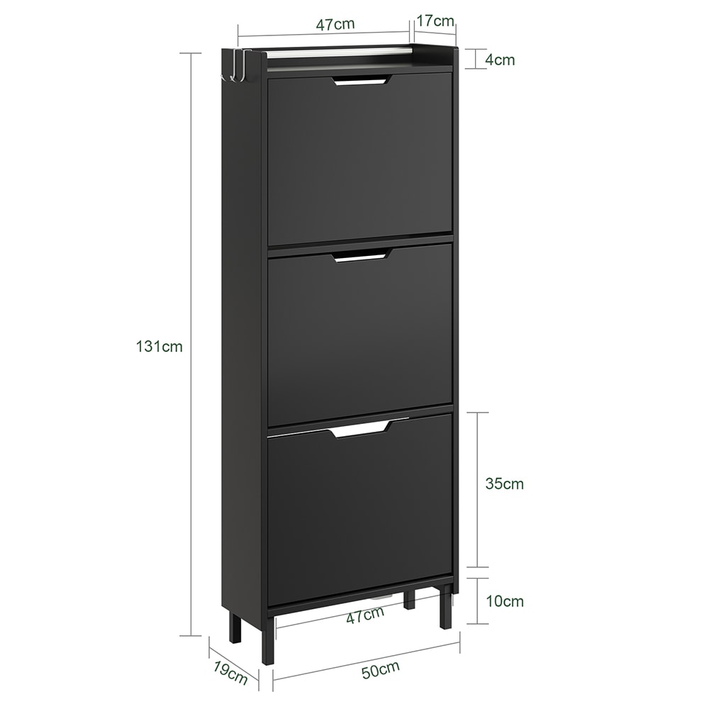 armoire d'entrée 3 tiroirs
