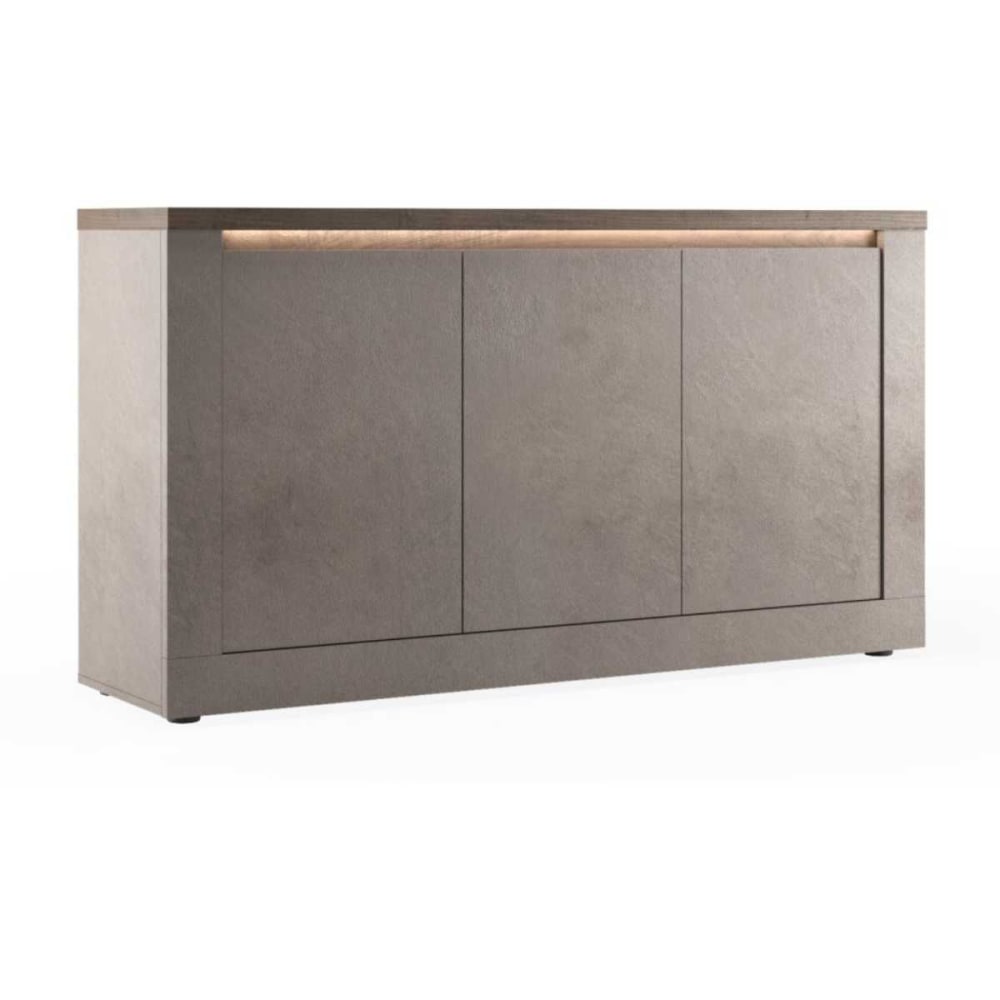 Buffet  3 portes aspect - bronze