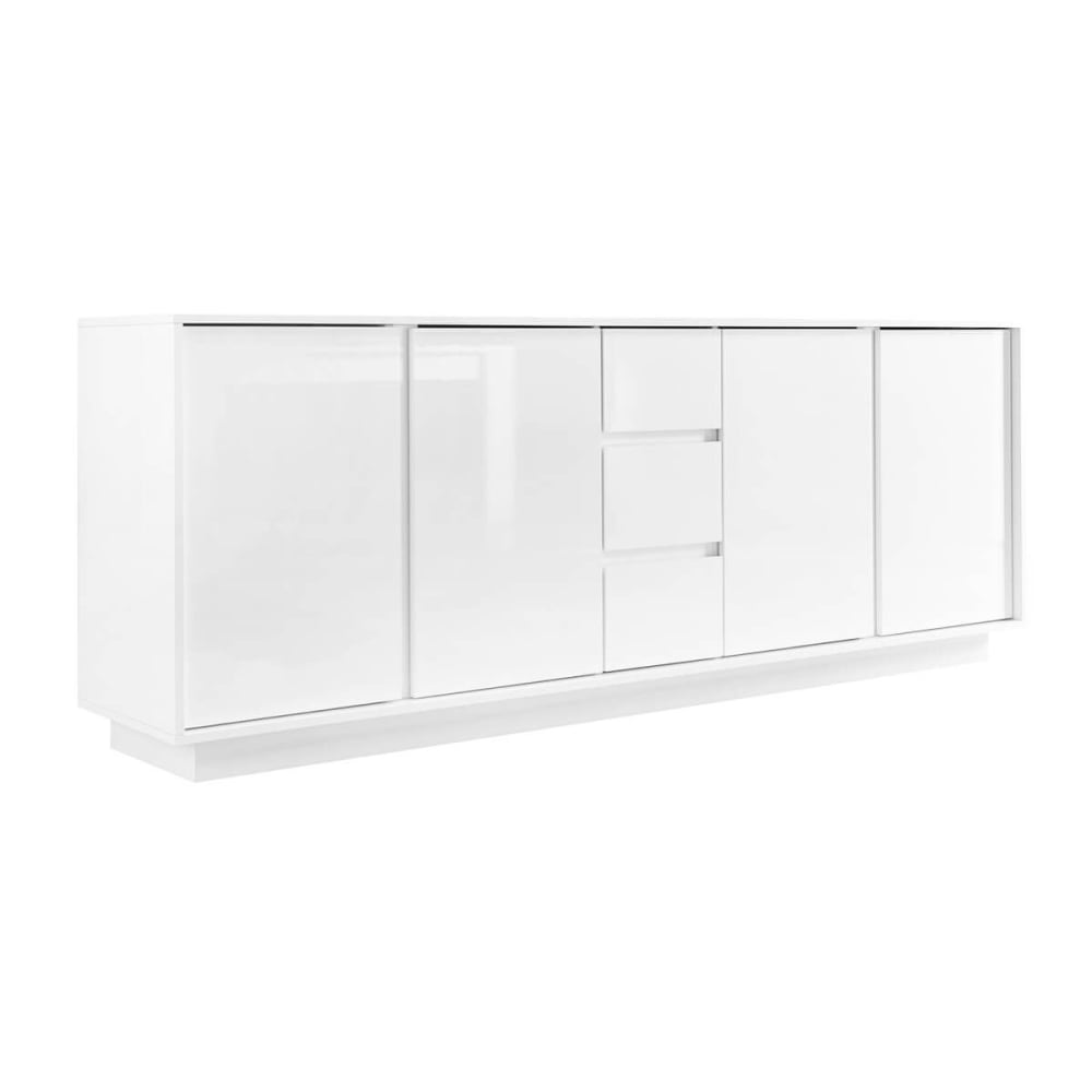 Buffet  4 portes 3 tiroirs