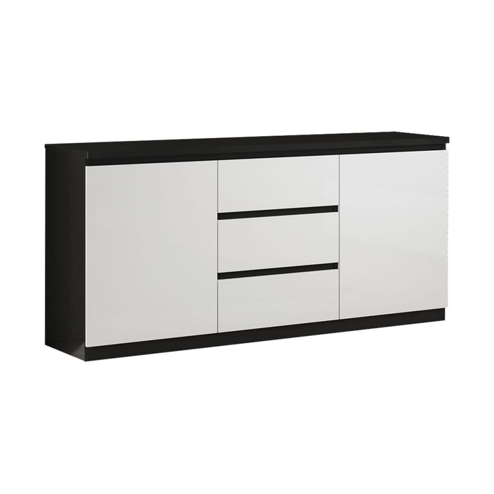 buffet  2 portes 3 tiroirs