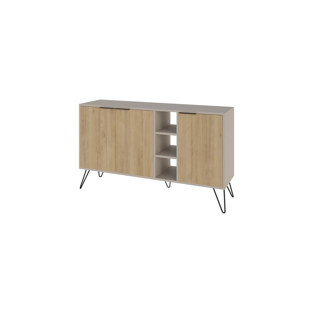 Buffet en bois grès 142 x 35 x 83 cm Buffet en bois grès 142 x 35 x 83 cm