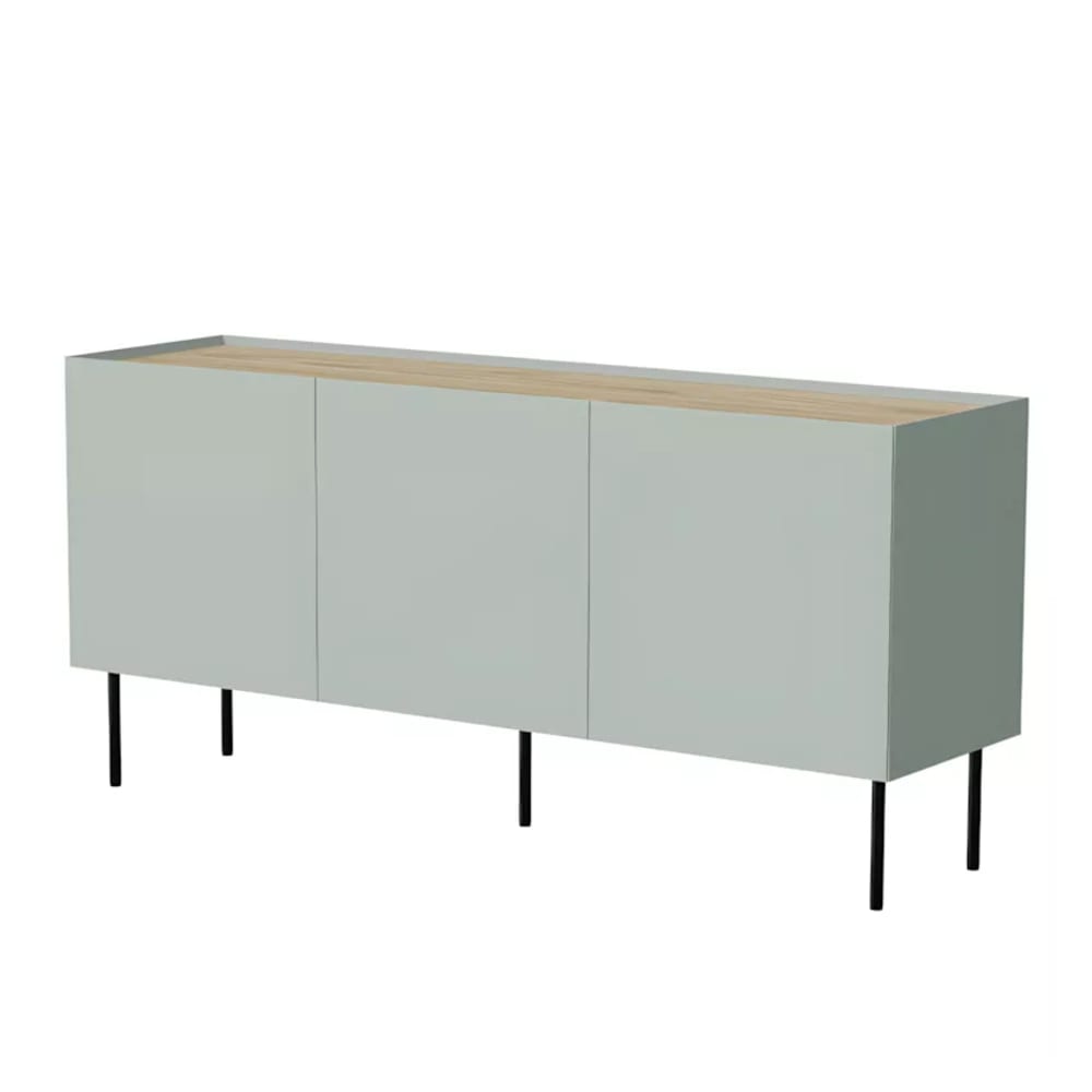 buffet vert sauge 150cm