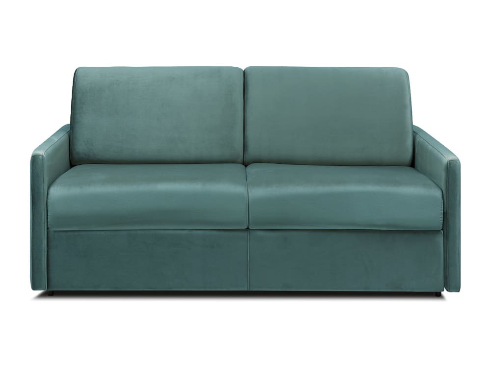 Canapé convertible velours - vert