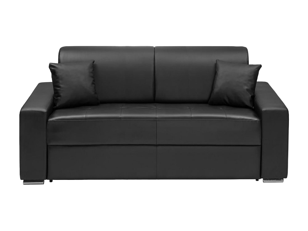 Canapé convertible simili - cuir
