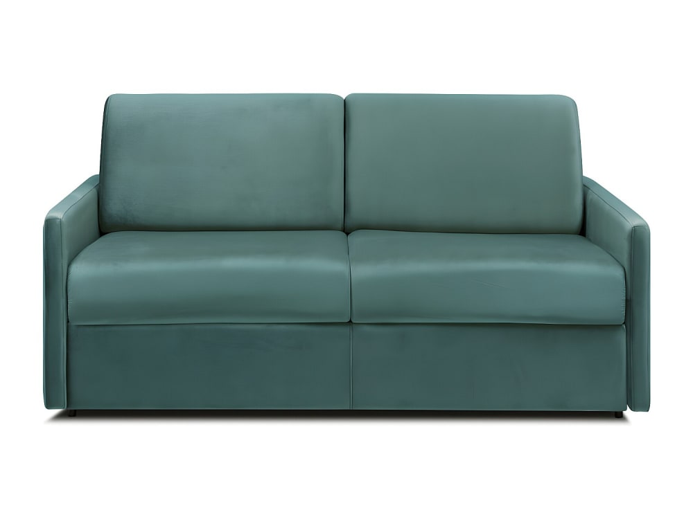 Canapé convertible velours - vert