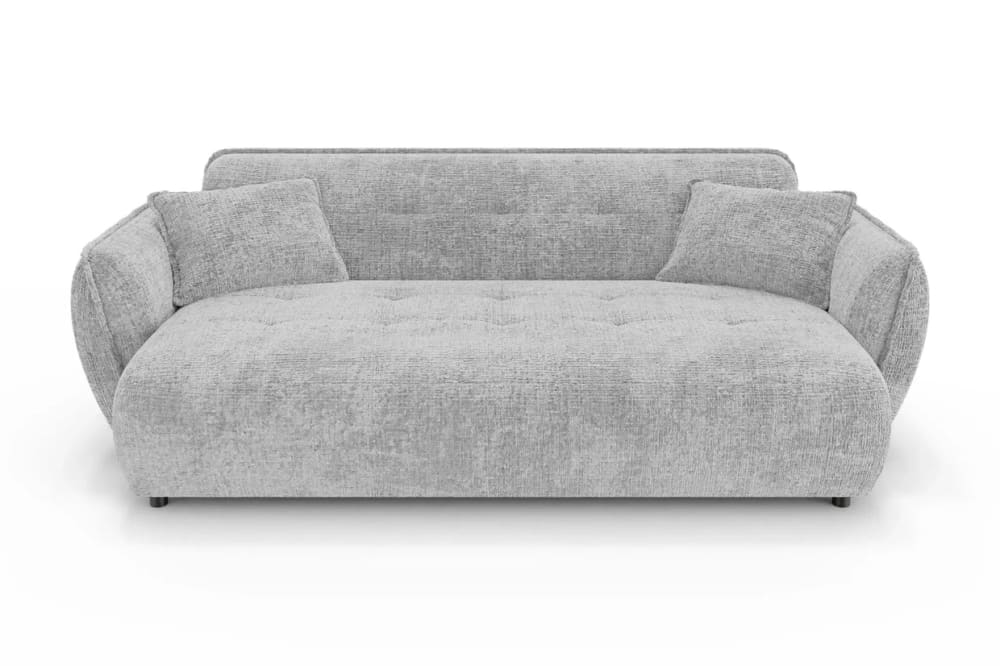 Canapé droit tissu chenille