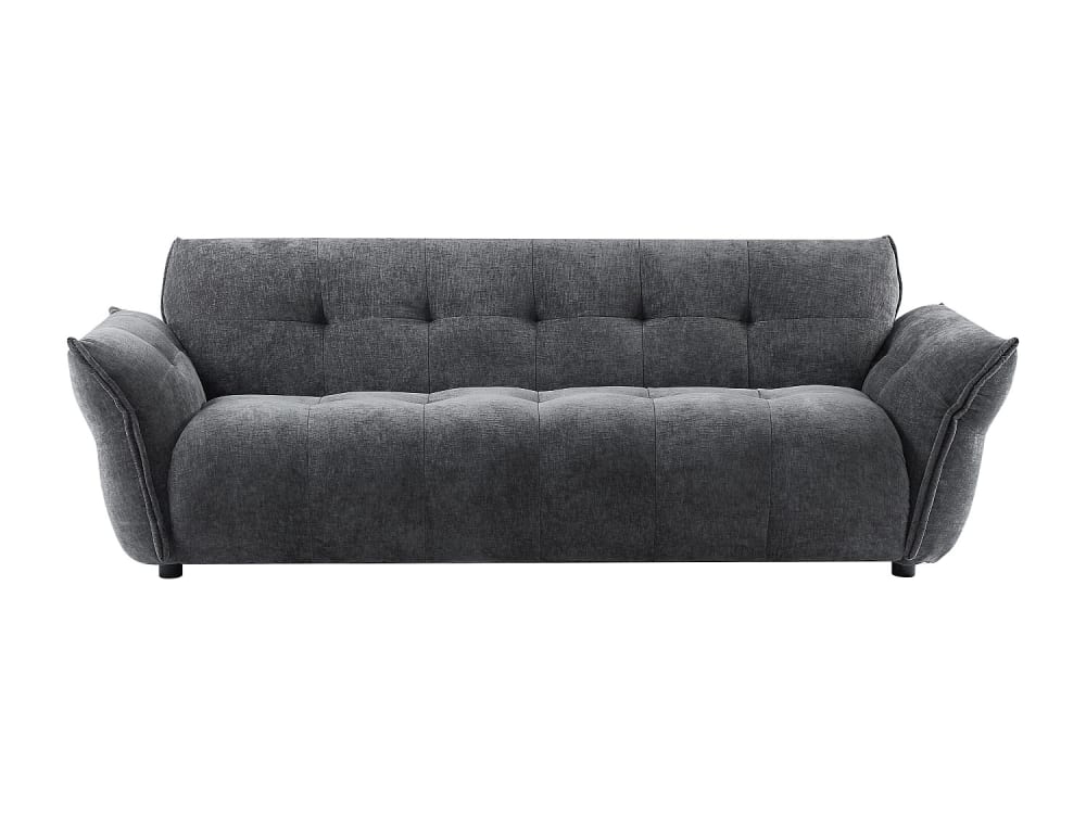 Canapé fixe  3 places - anthracite