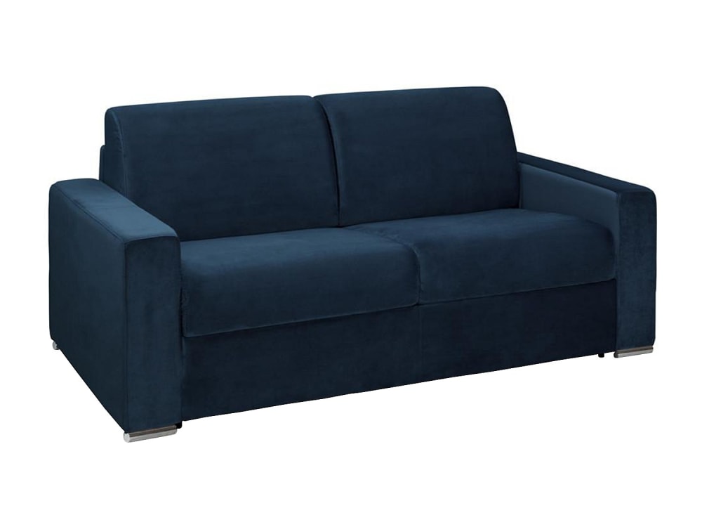 Canapé convertible velours - nuit