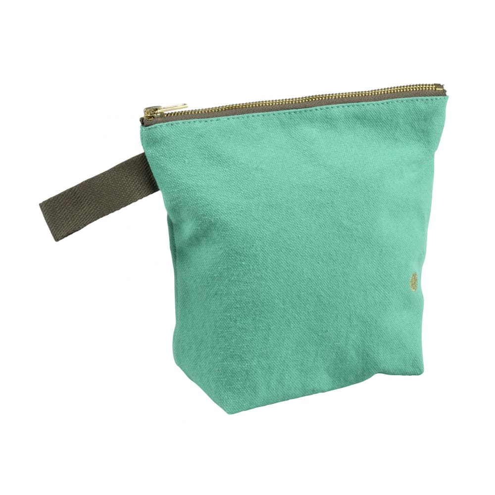 Trousse de toilette en coton bio detox 18 x 22 x 8 cm
