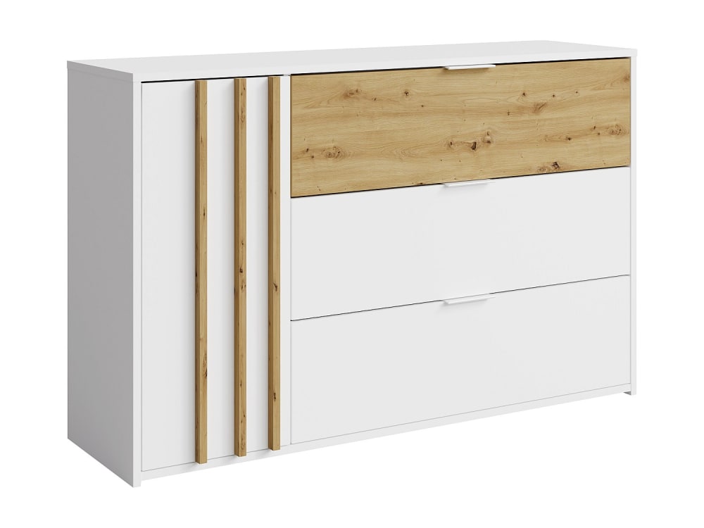 commode effet bois ,