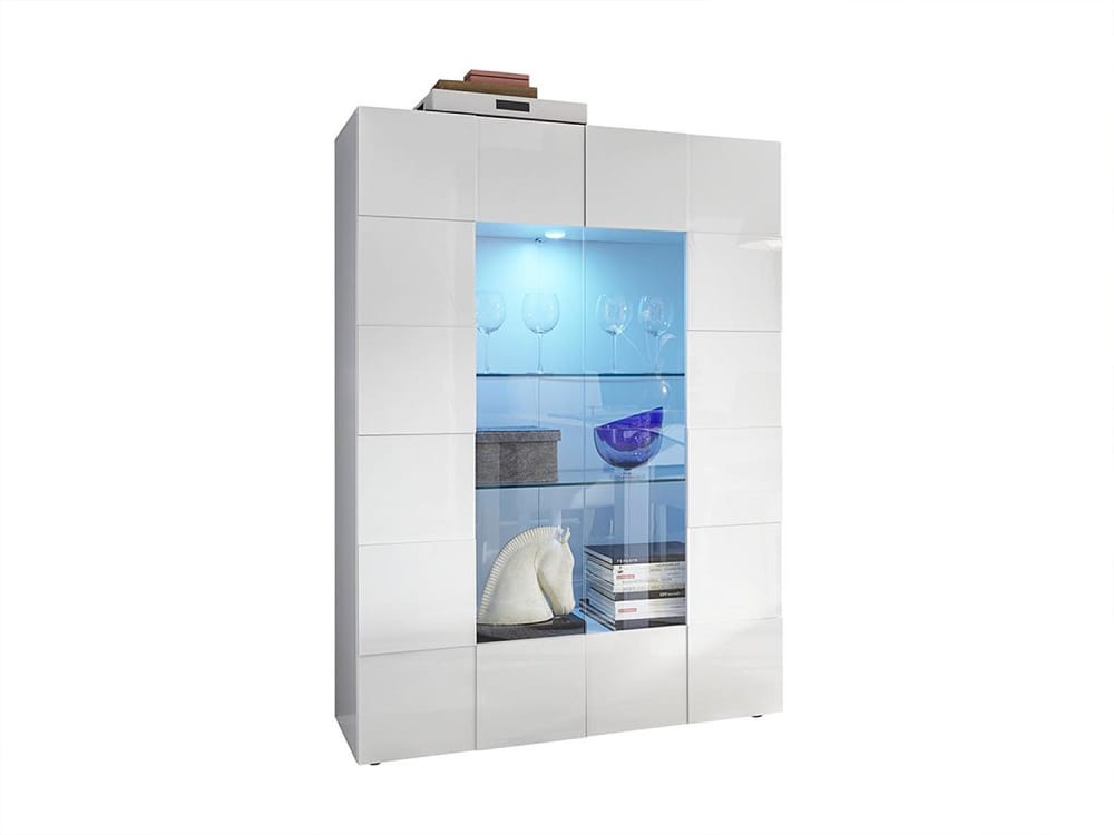 Vitrine panneau de particule blanc Vitrine panneau de particule blanc