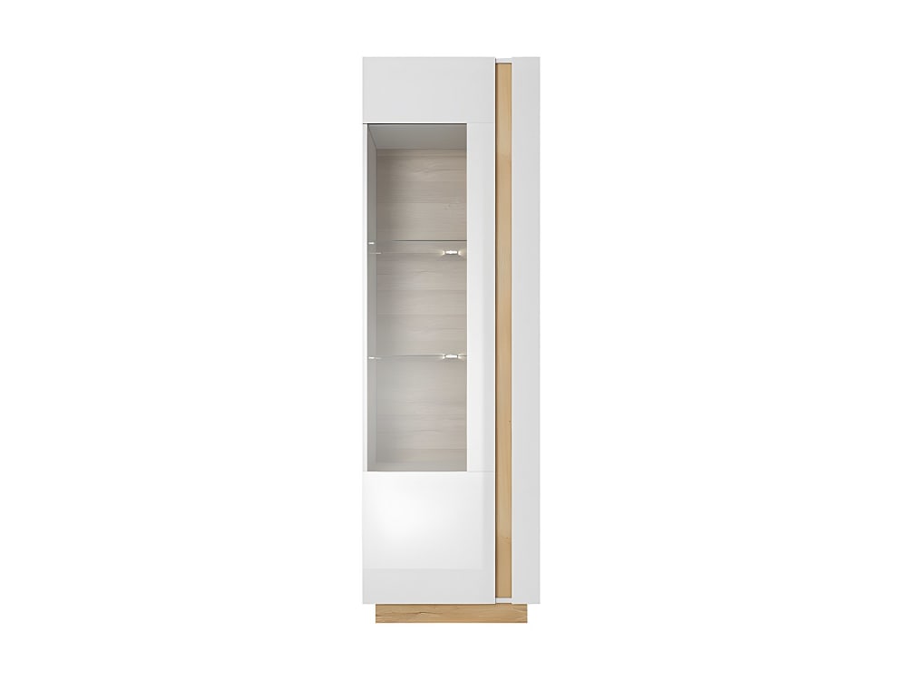 Vitrine panneau de particule naturel clair Vitrine panneau de particule naturel clair