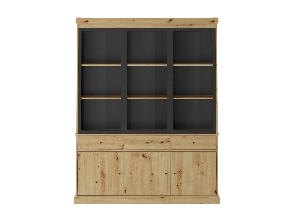 Vitrine mdf noir