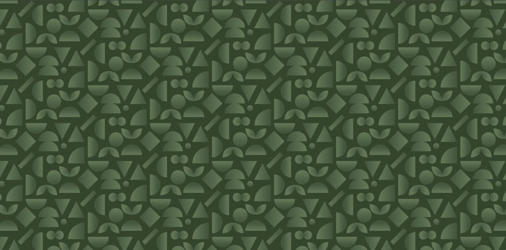 Papier peint kaleido, vert 450 x 250cm — vue 3