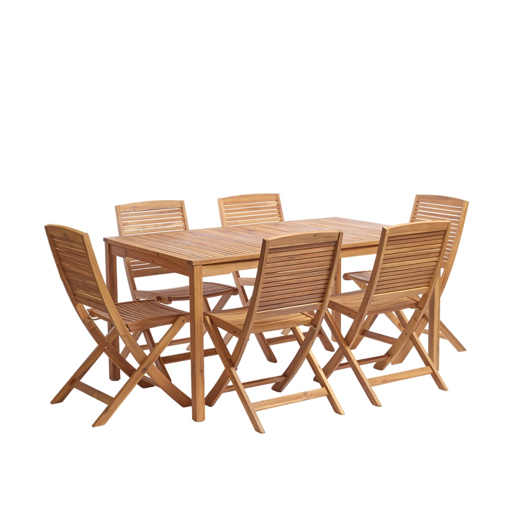Salon de jardin en acacia