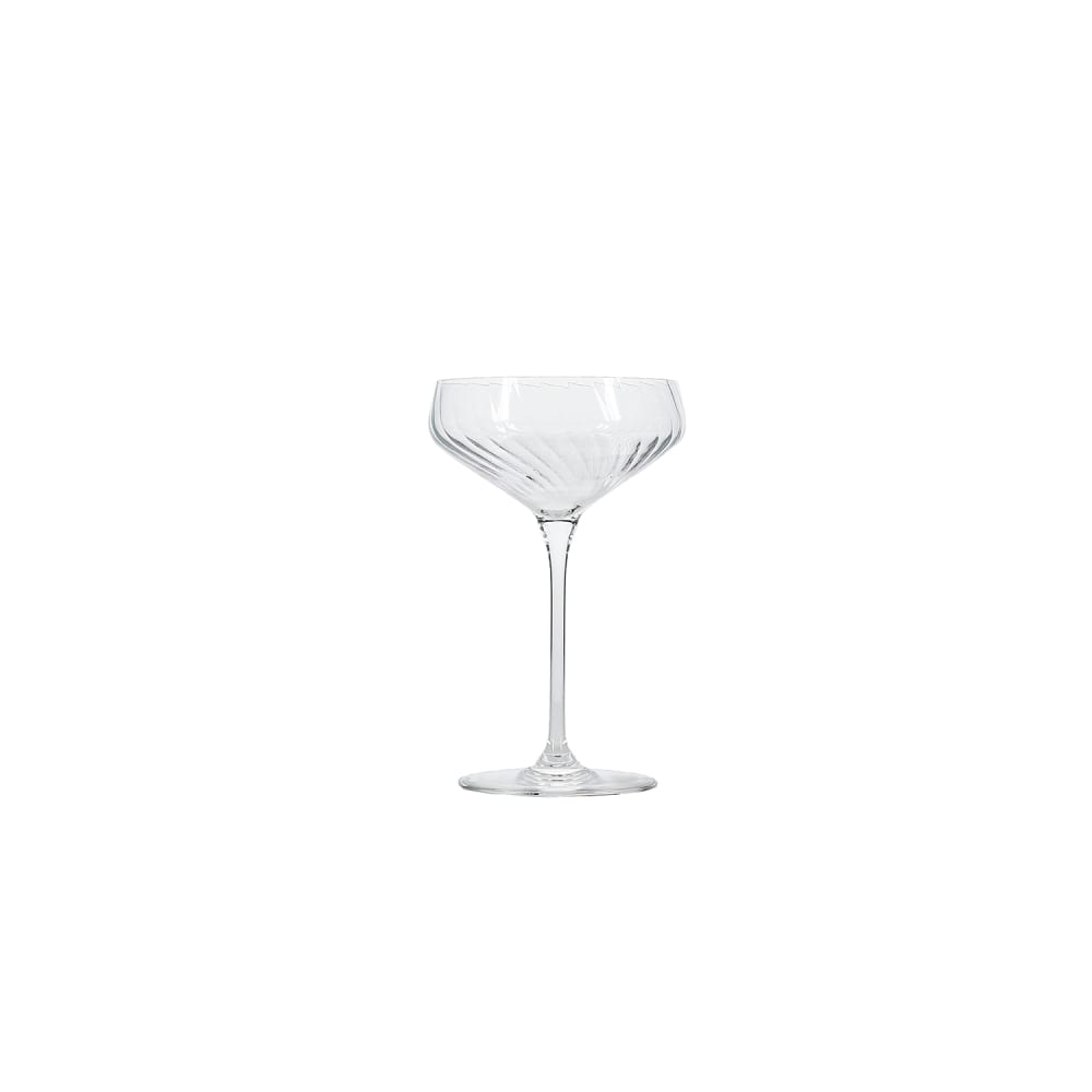 Lot de 4 verre à champagne transparent en verre 29cl