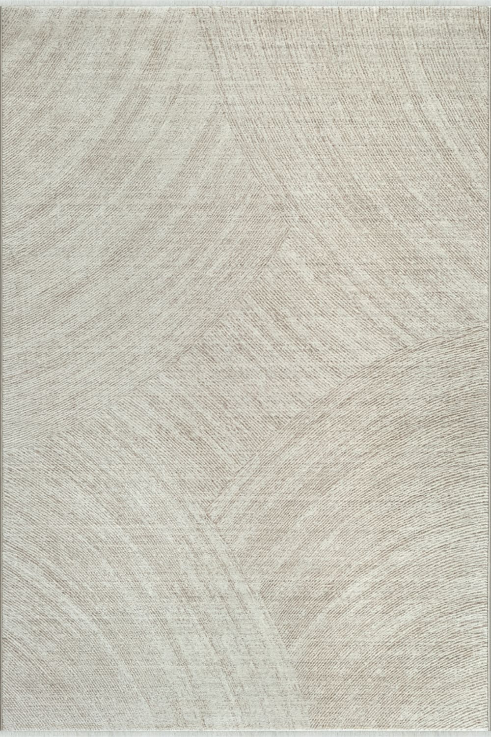 Tapis salon moderne élégant, beige, 80 x 150 cm