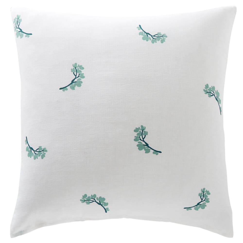 Taie sac en coton blanc écru 63x63cm — vue 4
