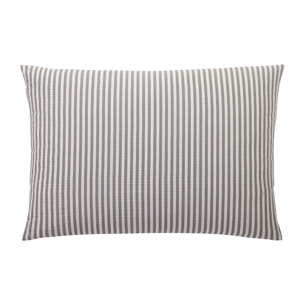 Taie sac en coton vert kaki 63x63cm — vue 3