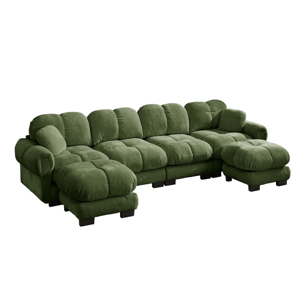 Canapé modulable en - vert