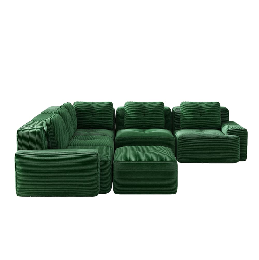 Canapé d'angle modulaire