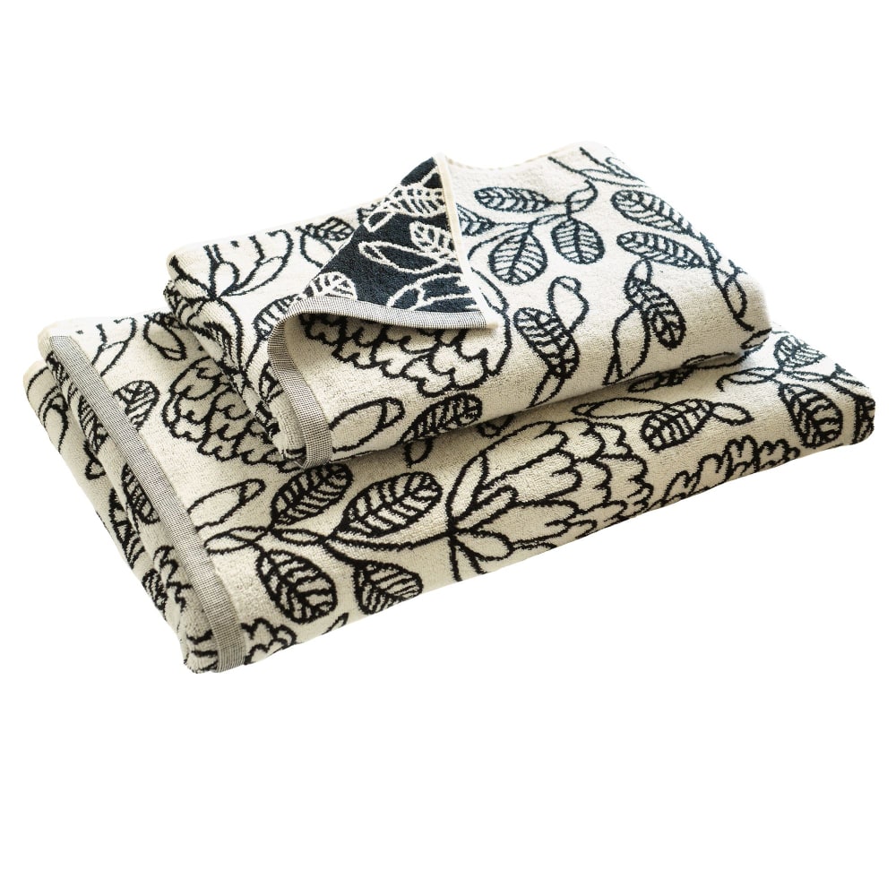 Drap de bain en coton 500 g/m² blanc 70x140cm