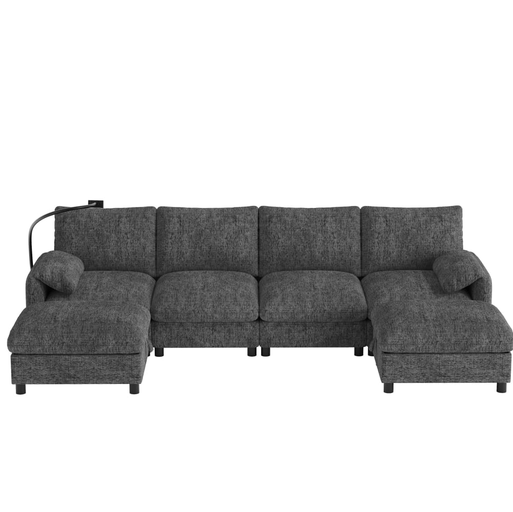 Canapé modulable en - gris