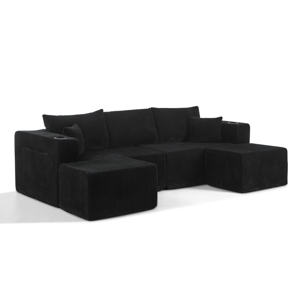 Canapé d'angle modulaire
