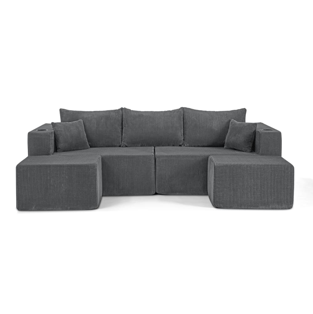 Canapé d'angle modulaire