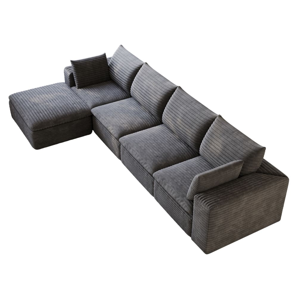 Canapé modulable gris