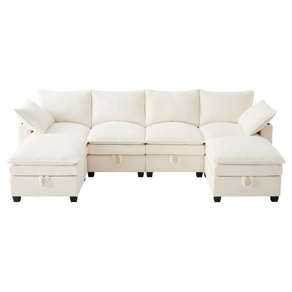 Canapé modulable en - velours