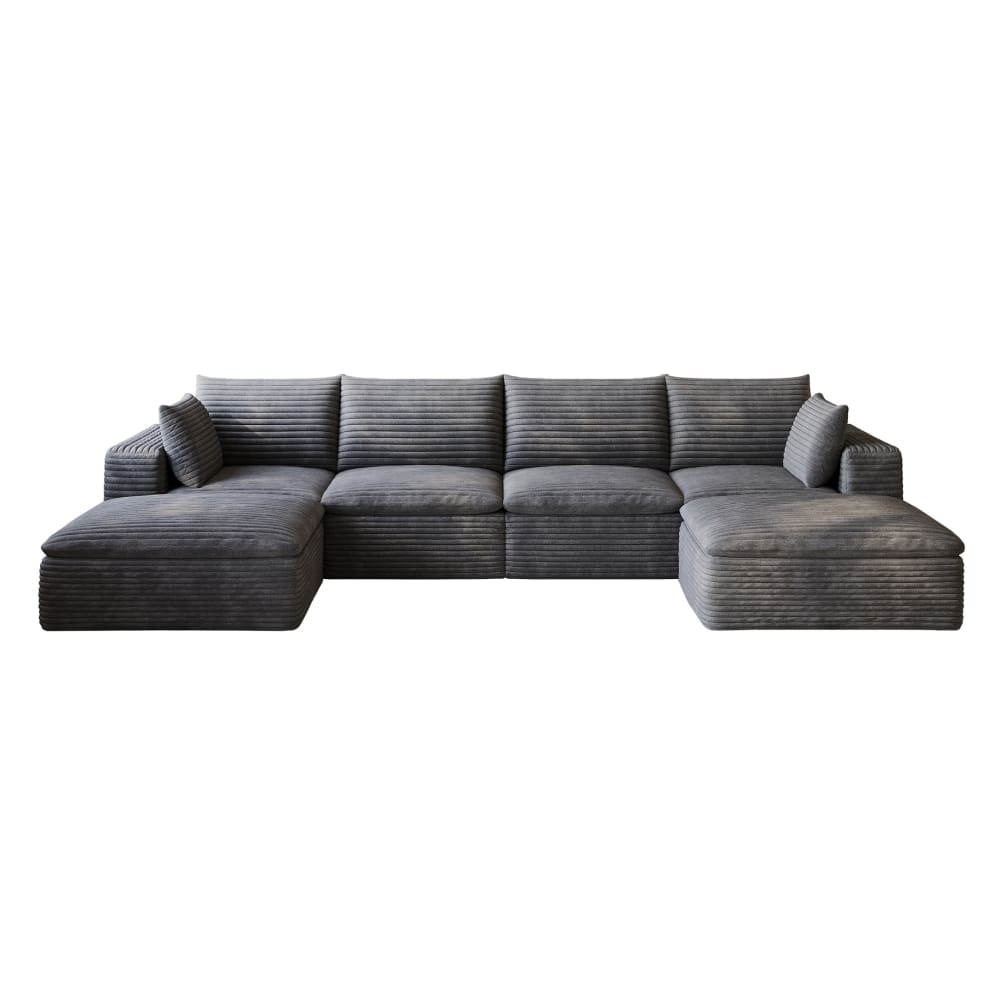 Canapé modulable gris
