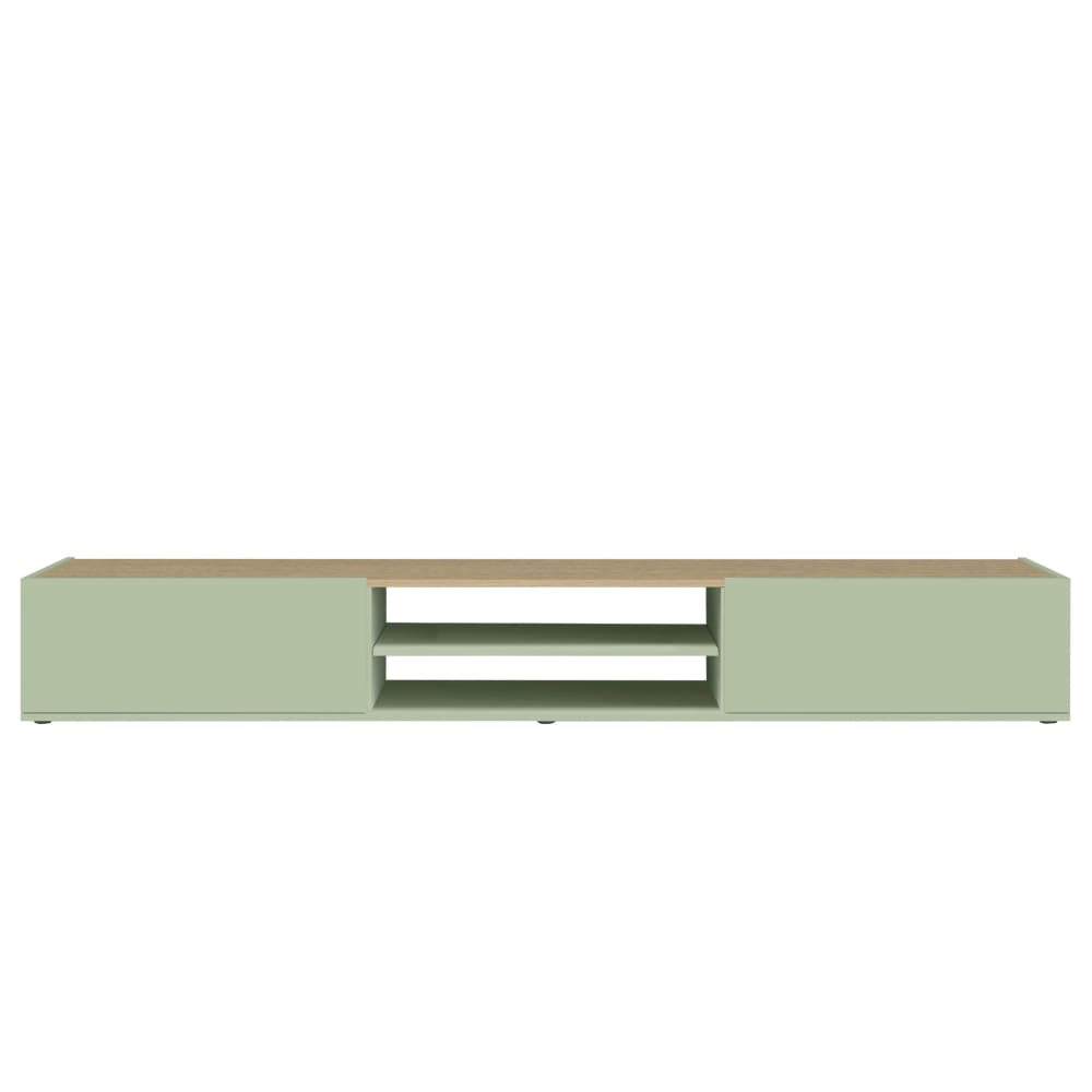 meuble tv 2 portes 1 - vert