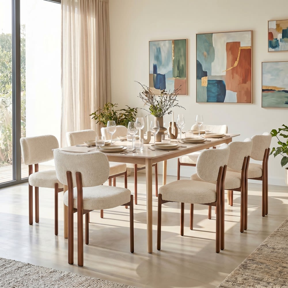 Esszimmerstuhl in Beige - Maisons Du Monde