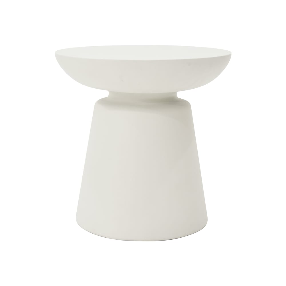 Table d'appoint kylix grande en béton 50x50x50