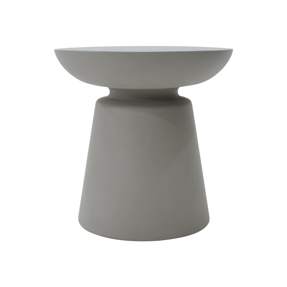 Table d'appoint kylix grande en béton 50x50x50