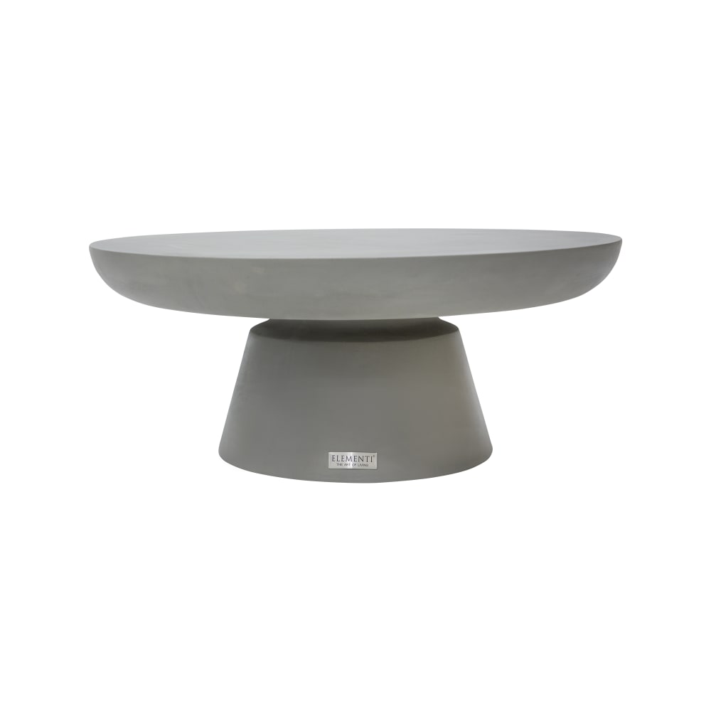 ELEMENTI Couchtisch KYLIX Klein aus Beton 66 x 66 x 35 cm style modern Grau Beton