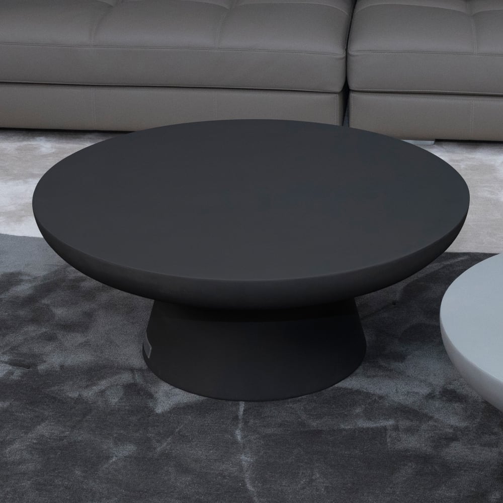 Table basse kylix petite en béton 66x66x35