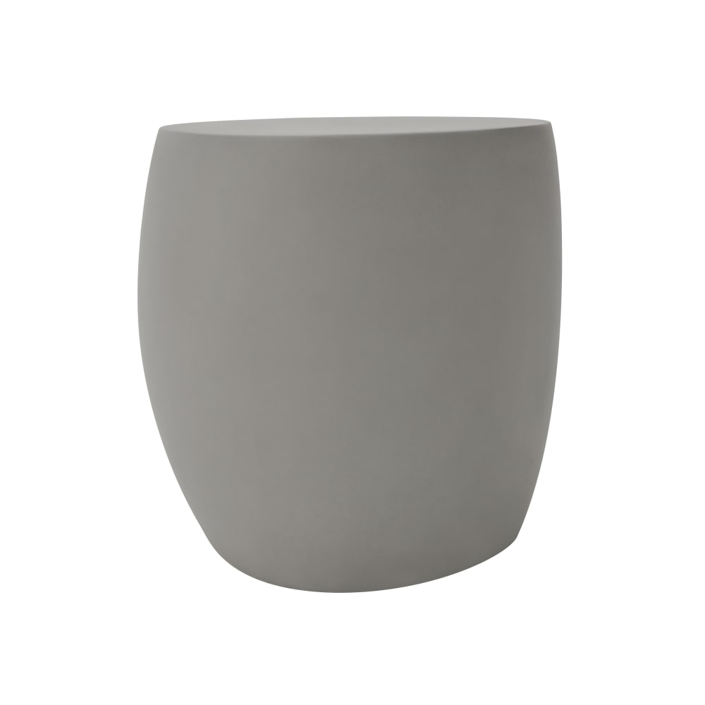 Table d'appoint ikaria en béton 48x48x50