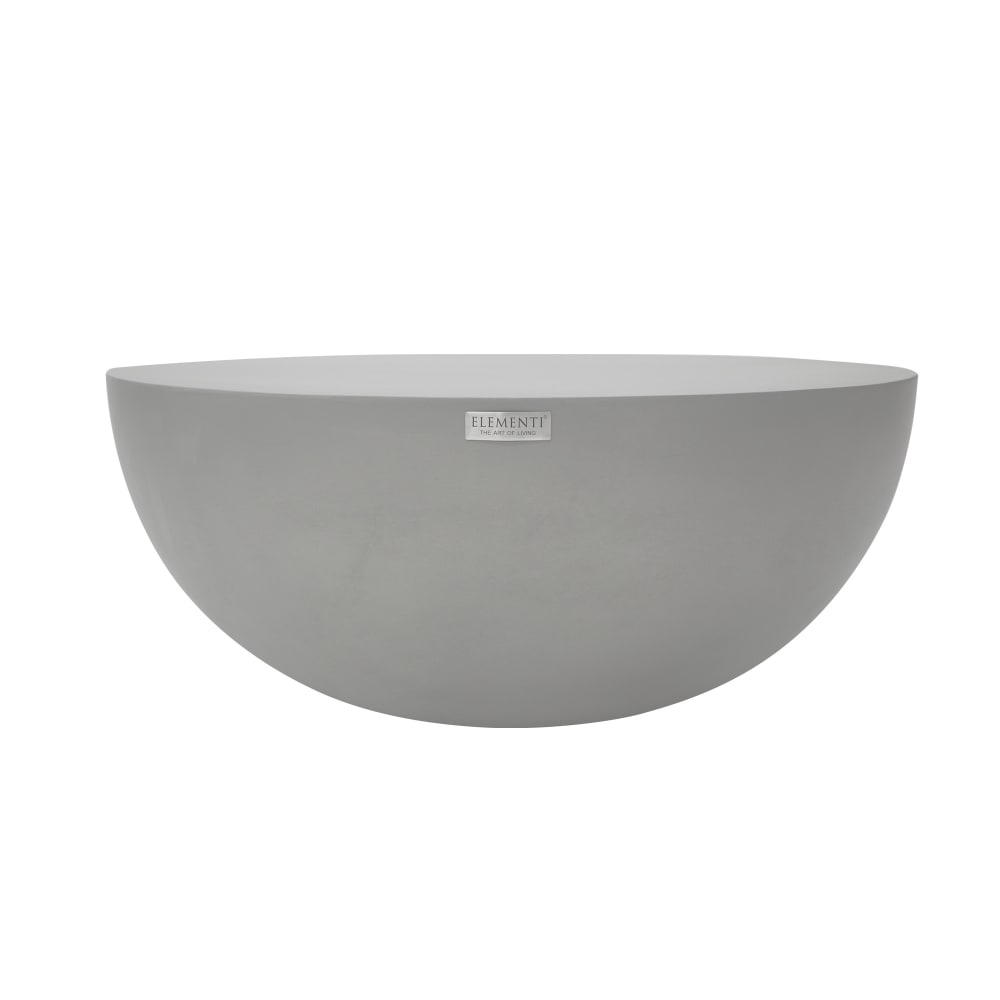 ELEMENTI Couchtisch CHRONOS Mittel aus Beton 87 x 87 x 35 cm style modern Grau Beton