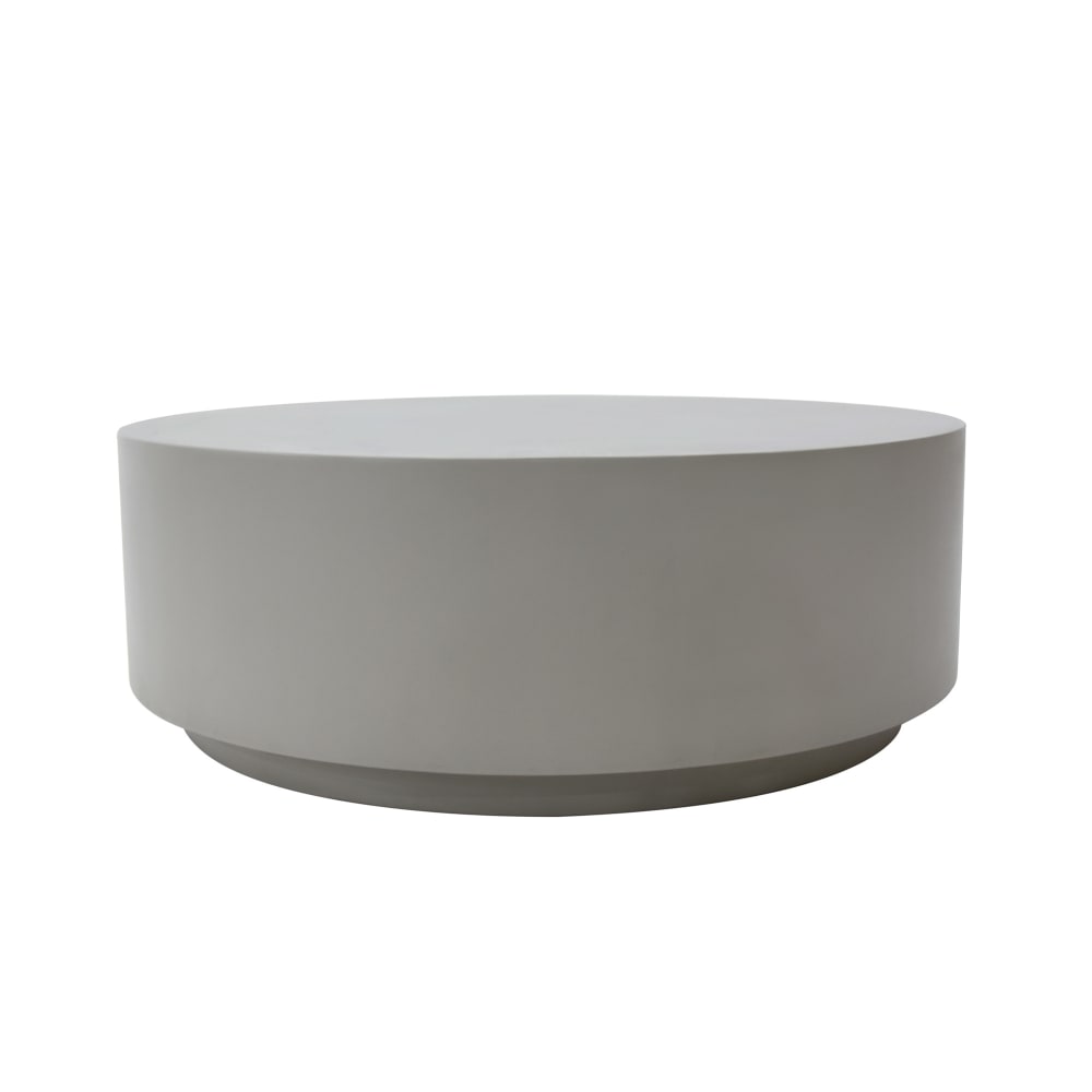 Table basse rome grande en béton 101x101x36