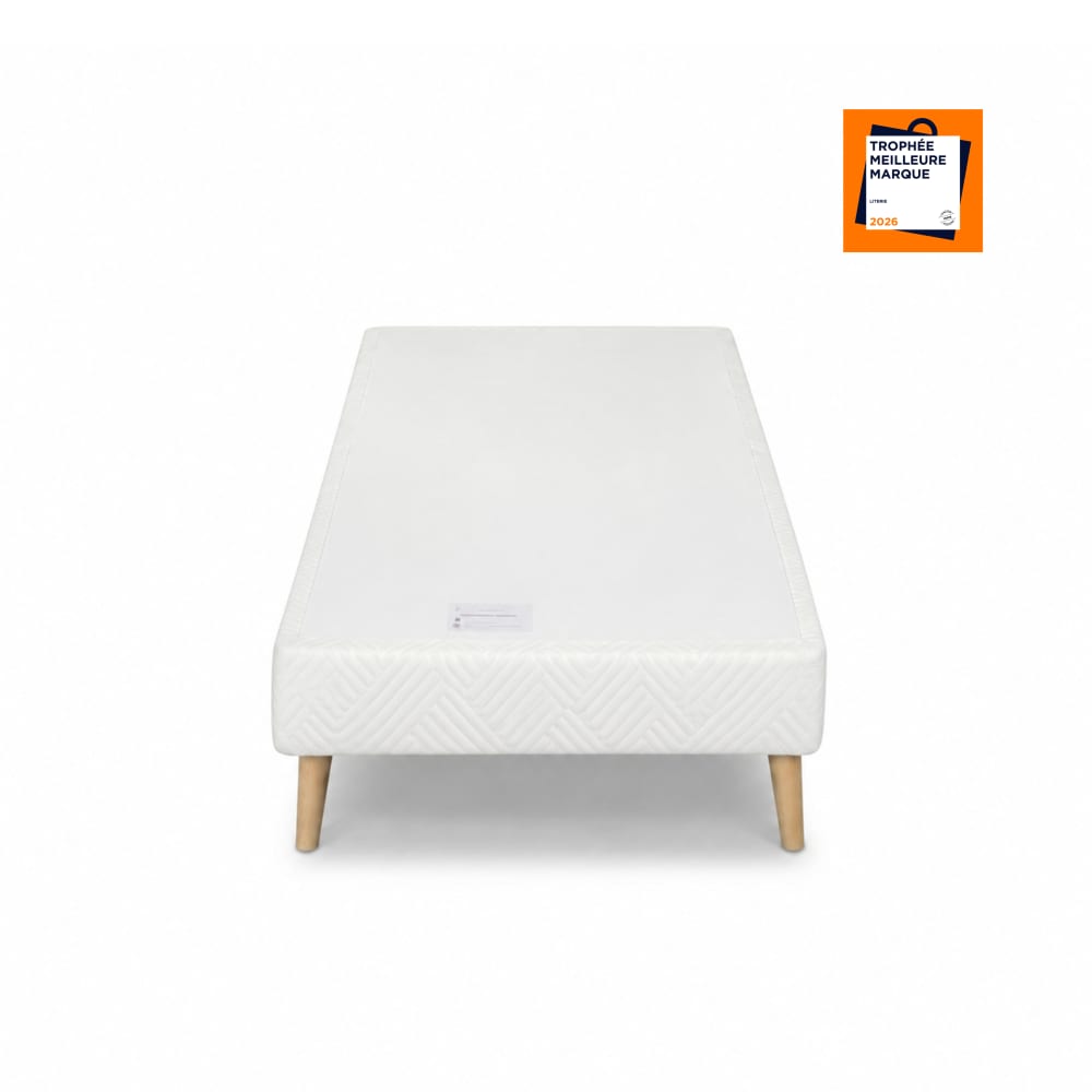 Sommier tapissier avec - pieds