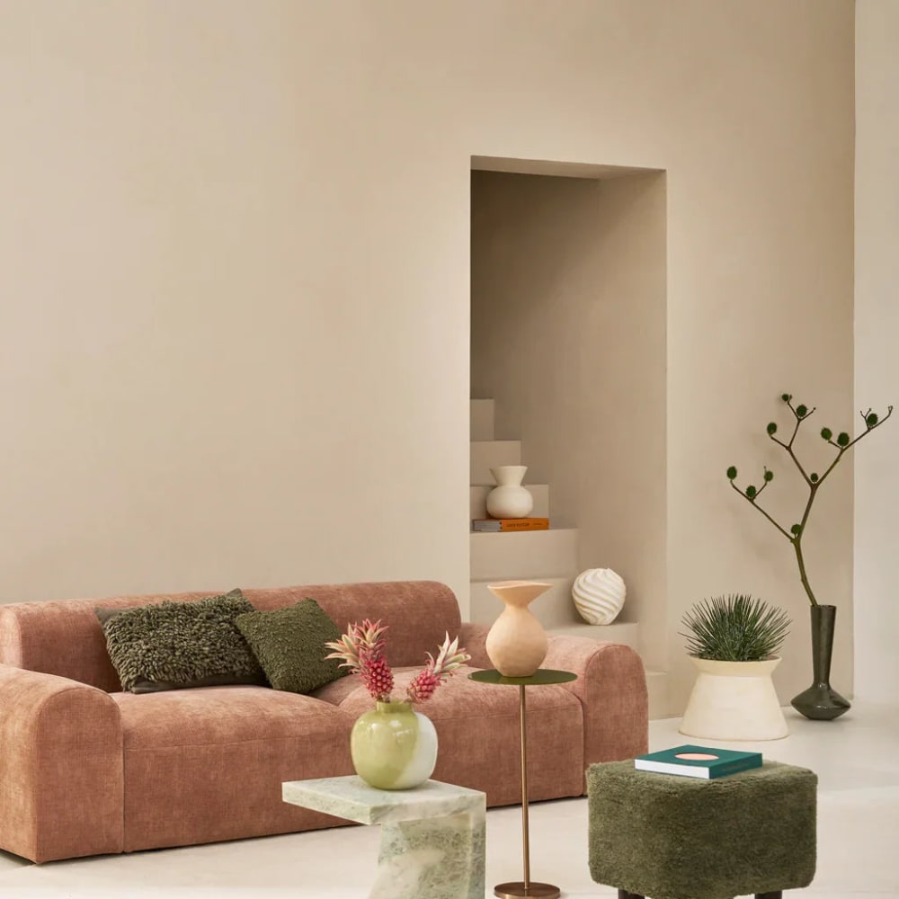 Beistelltisch aus Glas grün Ø 30 * 62 cm - Maisons Du Monde