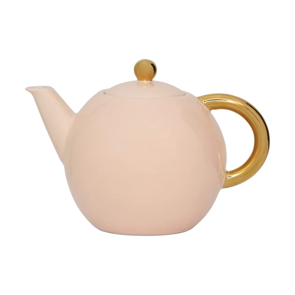 Théière en céramique rose 24.5 * 18* 19 cm