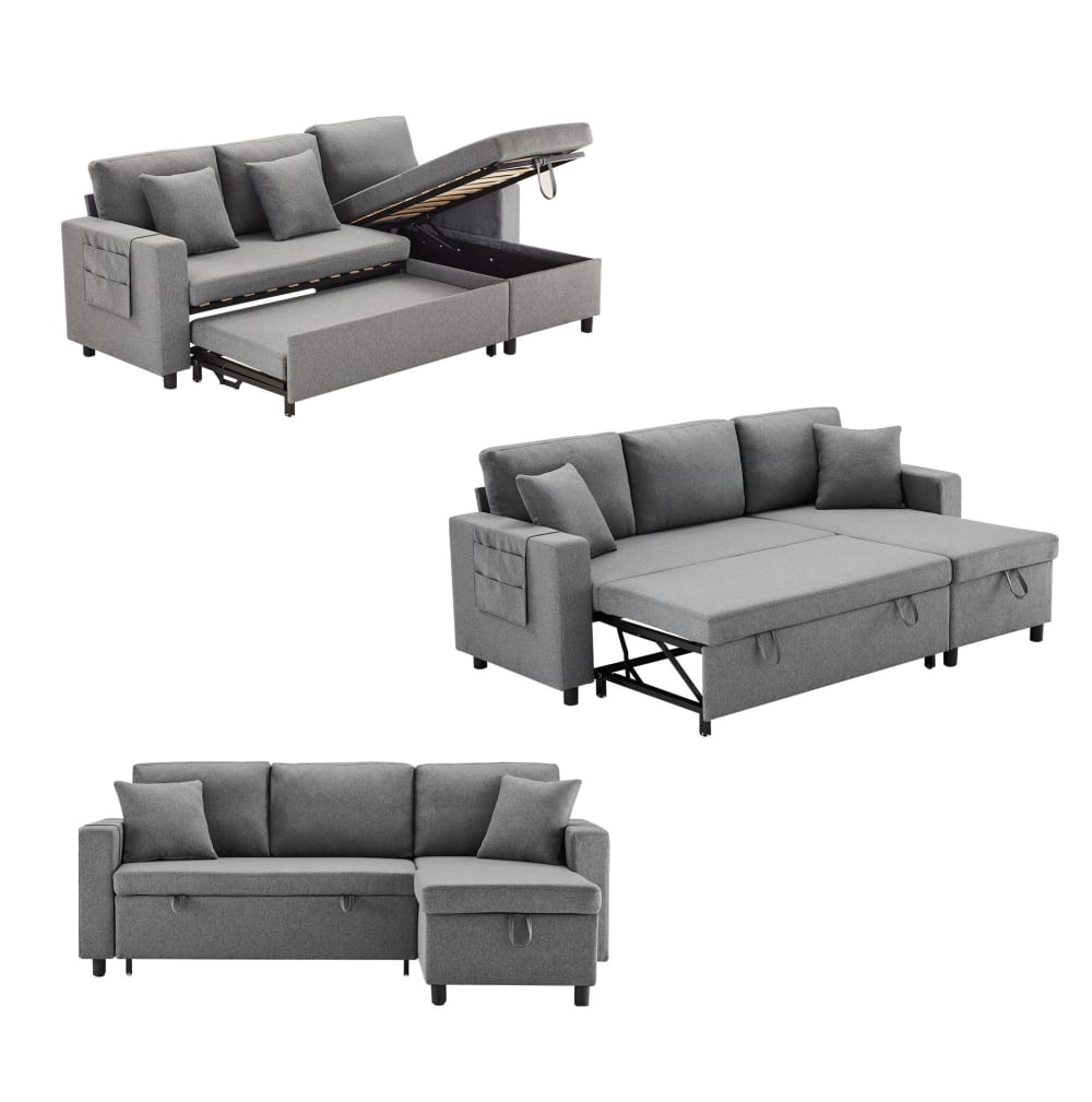 Canapé convertible en - lin